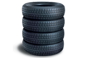 Stacked Car Tires